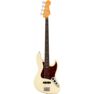 Fender American Professional II Jazz Bass, Rosewood Fingerboard, Olympic White gitara basowa