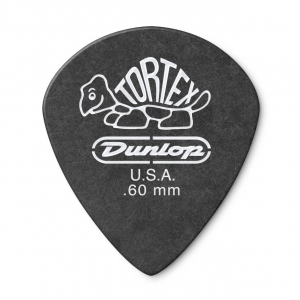 Dunlop 482-060 Tortex Pitch Black Jazz III kostka gitarowa 0.60mm