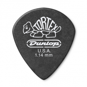 Dunlop 482-114 Tortex Pitch Black Jazz III kostka gitarowa 1.14mm