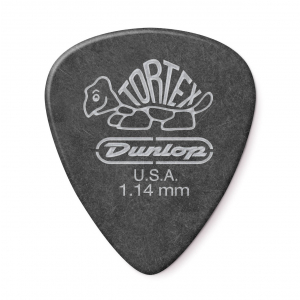 Dunlop 488-114 Tortex Pitch Black Standard kostka gitarowa 1.14mm