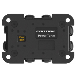 CONTRIK CPVT7RT-M Power Turtle Xtreme Outdor, rozganik zasilania 1x IN: powerCON TRUE1 TOP - 6x OUT: powerCON TRUE1 TOP, miernik napicia i natenia prdu, IP65