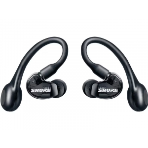 Shure SE21DYBK+TW2-EFS - Słuchawki douszne AONIC215 z pojedynczym przetwornikiem i adapterem bluetooth ...