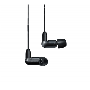 Shure SE31BABKUNI-EFS - Słuchawki douszne AONIC3 z pojedynczym przetwornikiem i kablem 3.5mm (czarne)