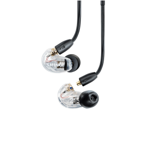 Shure SE215DYCL+UNI-EFS - Słuchawki douszne AONIC215 z pojedynczym przetwornikiem i kablem 3.5mm (przez...