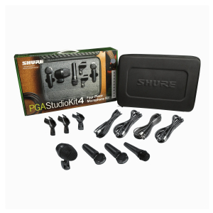 Shure PGA STUDIOKIT4 - zestaw mikrofonów przeznaczonych do nagłaśniania i rejestracji instrumentów ak...