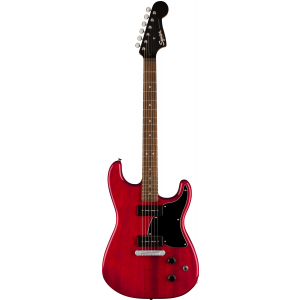 Fender Squier Paranormal Strat-O-Sonic Crimson Red Transparent B-STOCK gitara elektryczna, ubicie na lakierze