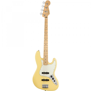 Fender Player Jazz Bass MN BCR Buttercream gitara basowa B-STOCK, ubicie na korpusie