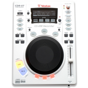 Vestax CDR-07 odtwarzacz CD scratch, MP3, nagrywarka