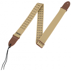 Dunlop D38 34KH pasek gitarowy Khaki Grommet