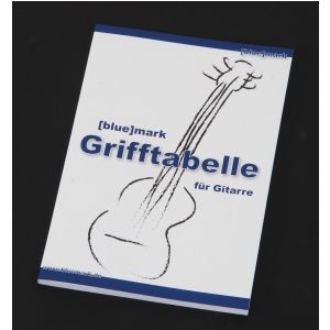 Bluemark Grifftabelle fur Gitarre ksika