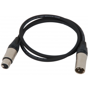 Cordial CXX XLR-F / XLR-M CMTOP zmontowany przew�d mikrofonowy 1m