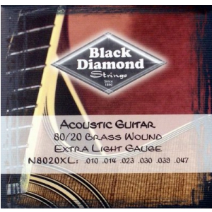 Black Diamond N-8020XL struny do gitary akustycznej 10-47