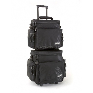 UDG Sling Bag Trolley Set 115LP + 4 CD Map Black