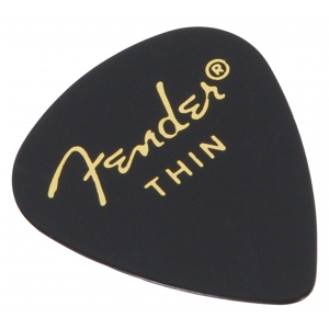 Fender 351 Black Pick thin kostka gitarowa