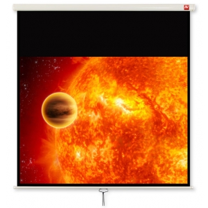 AvTek Video 200BT,  ekran rcznie rozwijany, wymiary cm - 200 x 200, obraz cm - 196 x 146