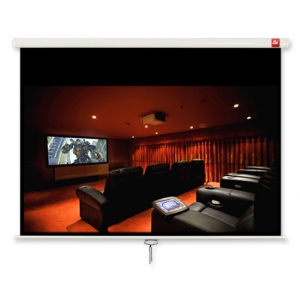AvTek Cinema 280CW,  ekran rcznie rozwijany, wymiary cm - 280 x 200, obraz cm - 270 x 152