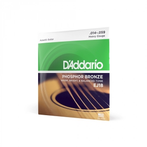 D′Addario EJ-18 struny do gitary akustycznej Phosphor Bronze 14-59