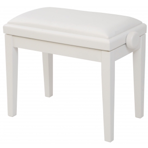 Akmuz siedzisko regulowane bia�e, sk�ra