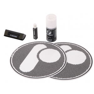 Rodec DJ Cleaner Set + 2 x Slipmata, zestaw (DNC-01, DSM-01, DVB-01, DVC-01)