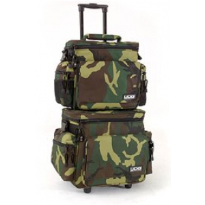 UDG SlingBag/Trolley Set 115LP + 4 CD Map Army Gr