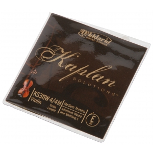 D′Addario Kaplan KS 311 W struna E do skrzypiec 4/4 (medium, aluminium wound)