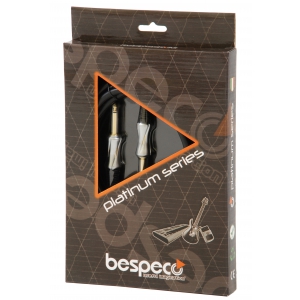 Bespeco PT 300 kabel instrumentalny 2x jack mono 3m