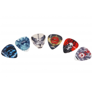 Boston BRP6 088 zestaw kostek gitarowych 6 sztuk 0,88mm