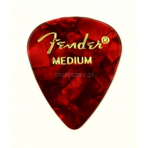 Fender 351 Red Moto medium kostka gitarowa