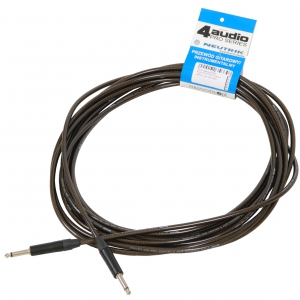 4Audio GT1075 9.0m przewód gitarowy Jack Jack czarne złącza
