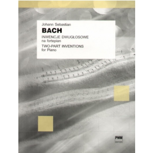 PWM Bach Johann Sebastian - Inwencje dwugosowe na fortepian