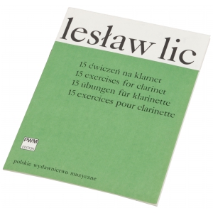 PWM Lic Lesaw - 15 wicze na klarnet solo
