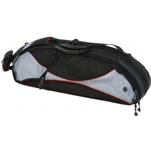 Gewa Liuteria Sport Style futera na skrzypce kolor czarny / srebrny / czerwony