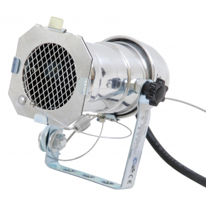 Monacor PAR 16 M/CR GU10 obudowa srebrna