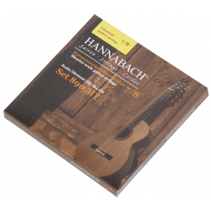 Hannabach (653099) 890 MT struny do gitary klasycznej 7/8, menzura 62-64cm (medium)