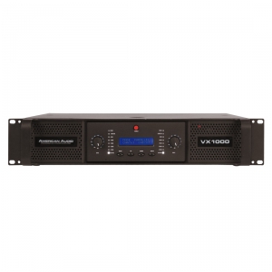 American Audio VX 1000 wzmacniacz mocy 2x350W/8 Ohm, 2x550W/4 Ohm