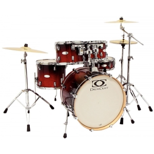 DrumCraft 4-22 Fusion CRF zestaw perkusyjny (Cherry Fade)