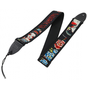 Dunlop D38 38GS pasek gitarowy Lucky 13 Geisha