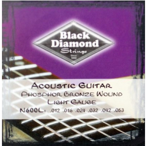 Black Diamond N-600L struny do gitary akustycznej 12-53