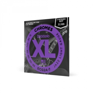 D′Addario ECG-24-7 Chromes struny do gitary elektrycznej 11-65