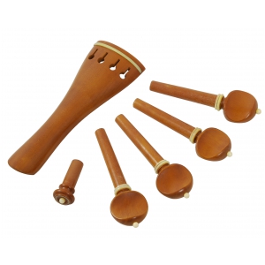 AN Garnitur skrzypcowy 3-cze�ciowy 4/4 a la Schweizer bukszpan, bia�a kulka