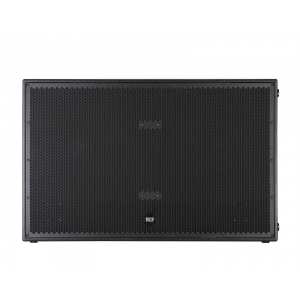 RCF SUB 8006-AS subwoofer aktywny 2x18″ 2500W, obudowa bass-reflex, wzmacniacz cyfrowy, DSP