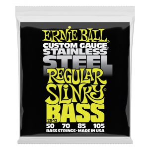 Ernie Ball 2842 Stainless Steel Bass struny do gitary basowej 50-105