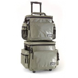 UDG SlingBag/Trolley Set 115LP + 4 CD Map Gold/Br