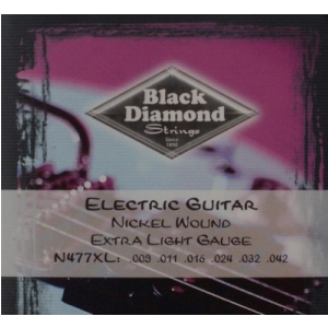 Black Diamond N-477XL struny do gitary elektrycznej 9-42