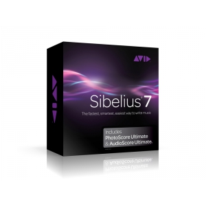 Sibelius 7 Photo|Audio program do edycji nut + program PhotoScore Ultimate 7 + program AudioScore Ultimate 7