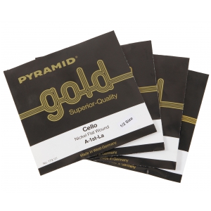 Pyramid 173100 Gold Cello struny wiolonczelowe 1/2
