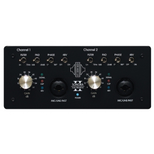 Sontronics SONORA 2 przedwzmacniacz mikrofonowy, 2-kanałowy