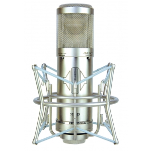 Sontronics STC-2X Silver studyjny mikrofon pojemnociowy ze zmienn charakterystyk kierunkowoci (srebrny)