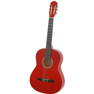 Miguel J. Almeria Pure  gitara klasyczna 4/4 czerwona