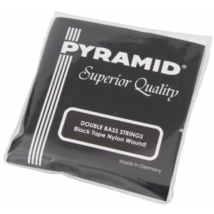 Pyramid 197100 Kontrabass Black Tape Nylon struny kontrabasowe